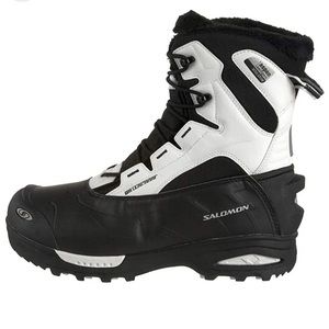Salomon Toundra Mid WP Winter Snow Boot Women's Size 8 Black & White new no tags